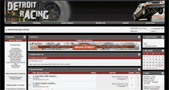 Desktop Screenshot of detroitracing.com